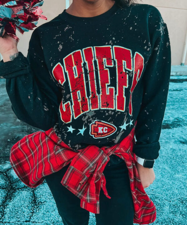 Chiefs Bleached Stars Sweatshirt