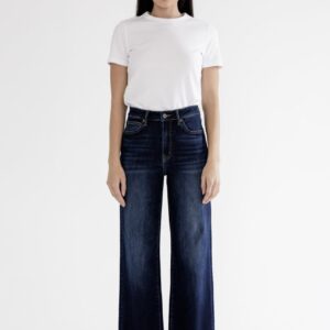 MALLORY WIDE LEG CUFF MICA JEAN