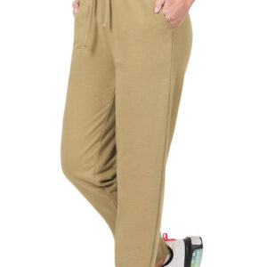 French Terry Jogger Pants W/Side Pockets