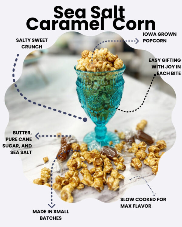 Caramel Lovers Bundle – Popcorn with Sea Salt Caramel, Caramel Apple Pop, Ultimate Peanut Butter Cup, Fall Salty Dog