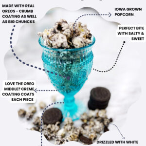 Oreo Crunch Gourmet Popcorn