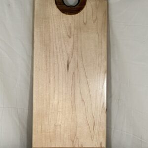 Maple Charcuterie Board with Walnut Handle