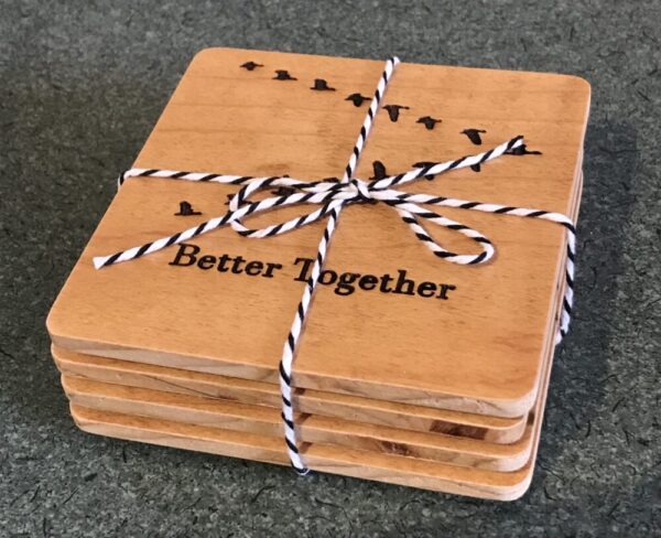 “Better Together” Coasters