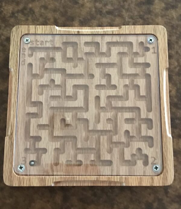 Maze Game, “Start-1-2-3-End”