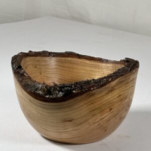 Cherry Live Edge Bowl with Bark