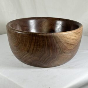 Large Walnut Salad Bowl