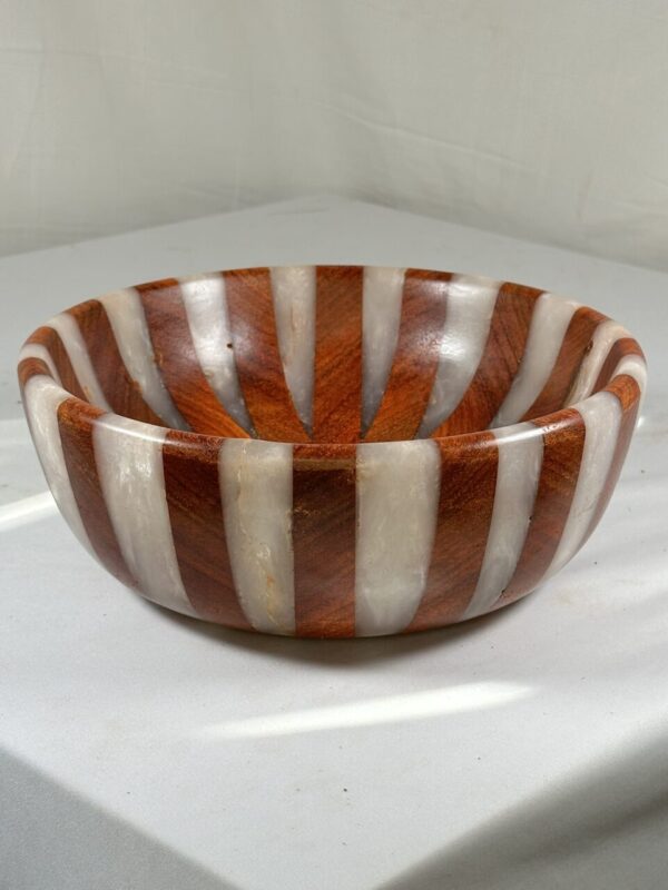 Pearl Epoxy and Padauk Bowl