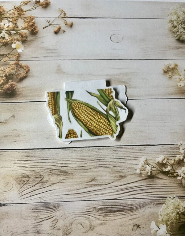 Iowa corn magnetic bookmark