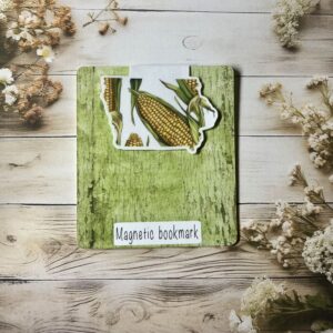 Iowa corn magnetic bookmark