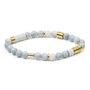 Bracelet – Blue Howlite