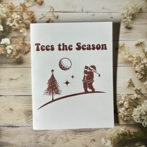 Tees the season card