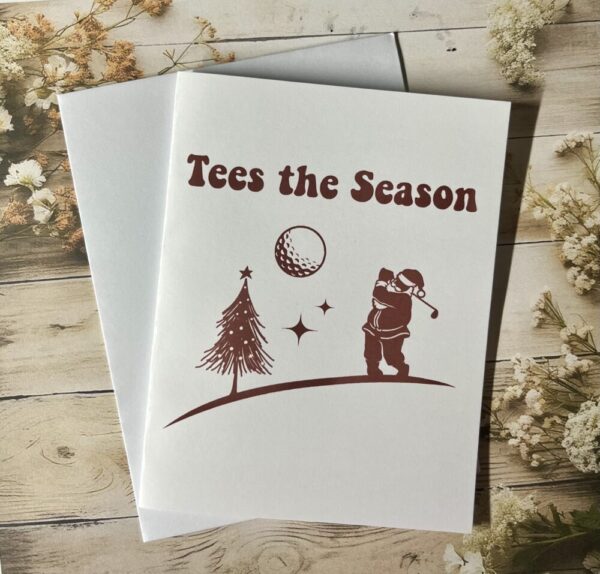 Tees the season card