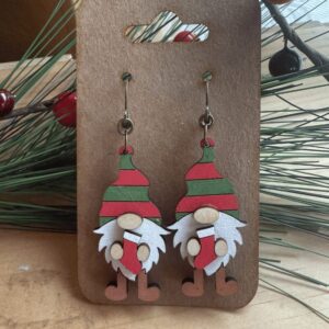 Gnome Stocking Earrings