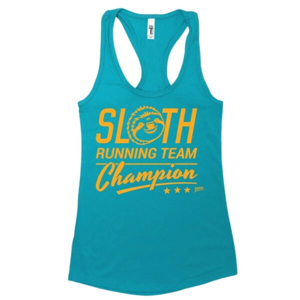 Sloth Running Team Racerback Tank