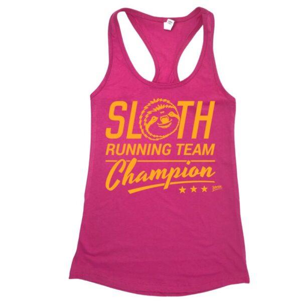 Sloth Running Team Racerback Tank