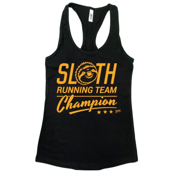 Sloth Running Team Racerback Tank