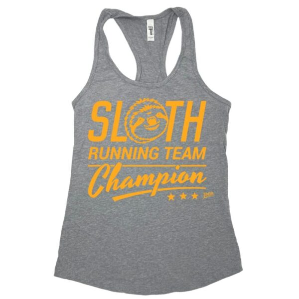 Sloth Running Team Racerback Tank