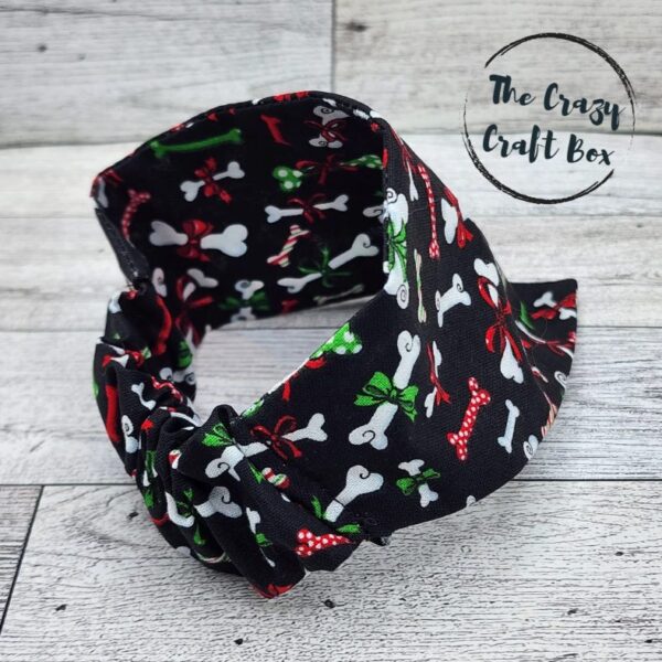 Christmas Dog Bone Pet Bandana