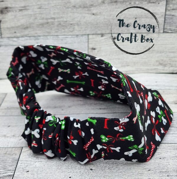 Christmas Dog Bone Pet Bandana