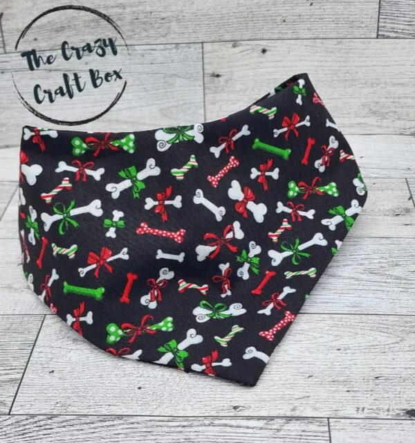 Christmas Dog Bone Pet Bandana