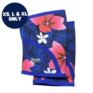 5mm Aloha Floral Print Knee Sleeves (Pair) – XS/L/XL Only – FINAL SALE