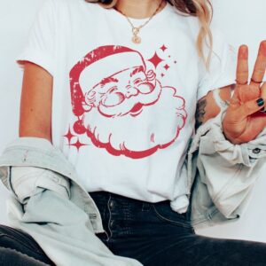 Retro Santa tee