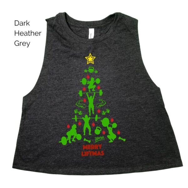 Merry Liftmas Crop Tank