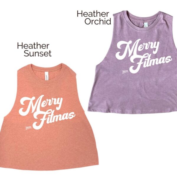 Merry Fitmas Crop Tank