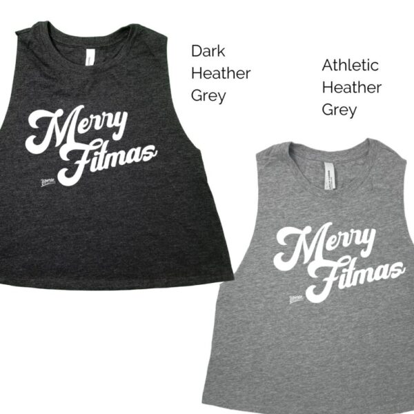 Merry Fitmas Crop Tank