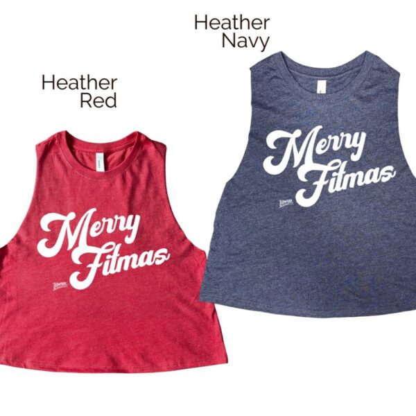 Merry Fitmas Crop Tank