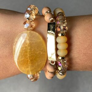 Golden Glow Bracelet Set