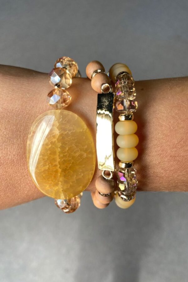 Golden Glow Bracelet Set