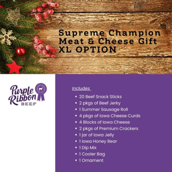 Supreme Champion Meat and Cheese Gift