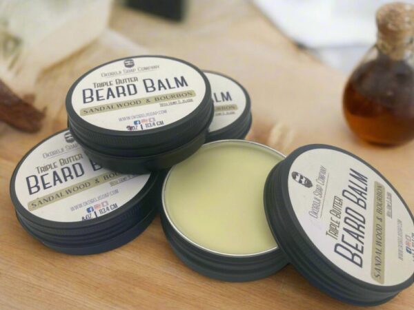 Triple Butter Beard Balm | Sandalwood Bourbon