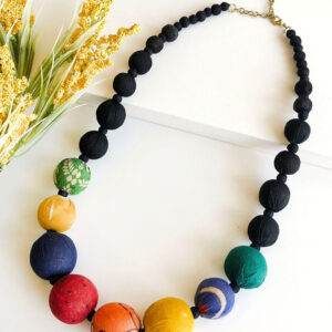 Kantha Galaxy Graduated Necklace