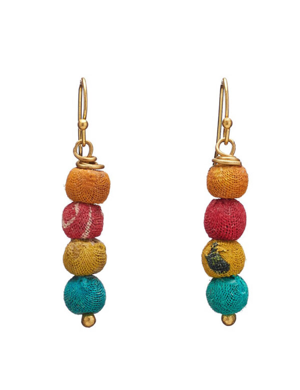 Quatre Kantha Earrings