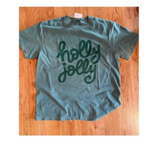 Holly Jolly Comfort Colors Graphic Tee