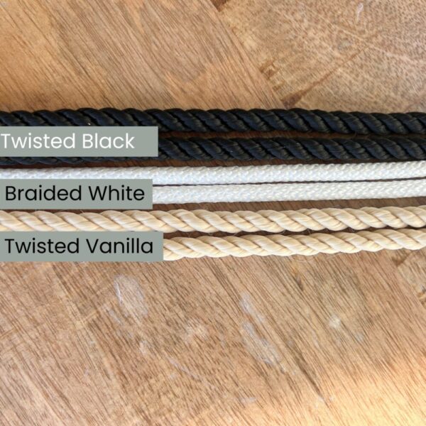 Outdoor Wide Cream and Black Stripe