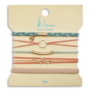 K’lani “Live” Hair Tie Bracelets