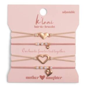 K’lani “Mother/Daughter” Hair Tie Bracelets