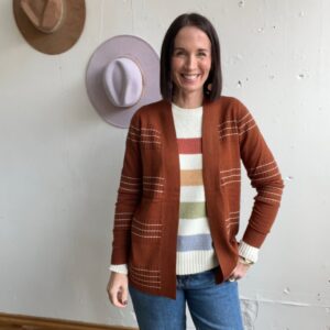 Amy’s Stitched Cardigan