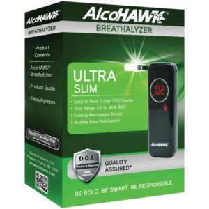 AlcoHAWK Brethalyzer Ultra Slim