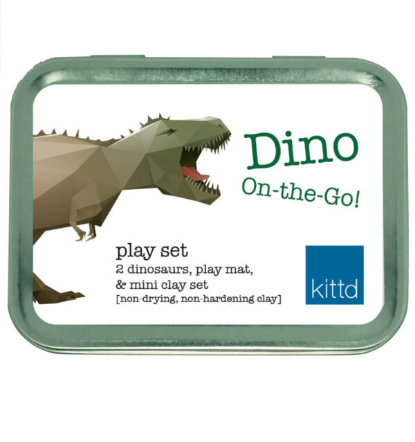 Dino On-the-Go Clay Travel Game Gift for Kids