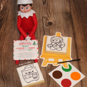 Christmas Elf Paint-Your-Own Cookie Fun