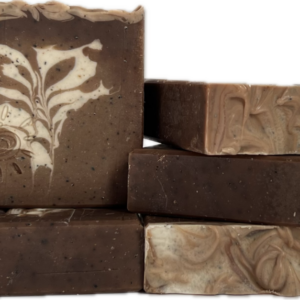 Caramel Latte Goat’s Milk Scrub Handmade Soap