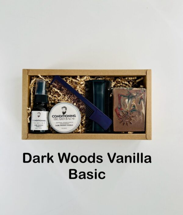 Beard Care Gift Set – Dark Woods Vanilla