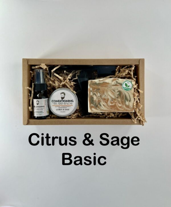 Beard Care Gift Set – Citrus & Sage