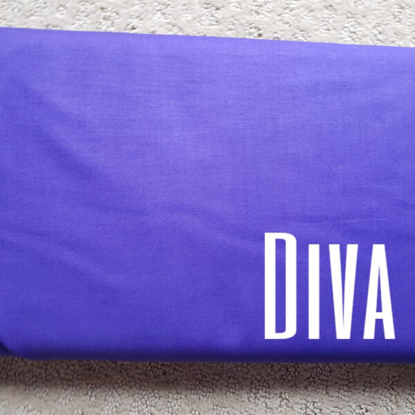 Tula Pink Diva Purple Designer Essentials Solid 15″ REMNANT