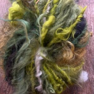 Defying Gravity, scrappy skein, 42 yards