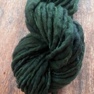 Evergreen, 50 yards handspun merino yarn